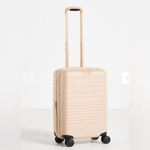 BEIS The Carry-On Roller 
in Beige